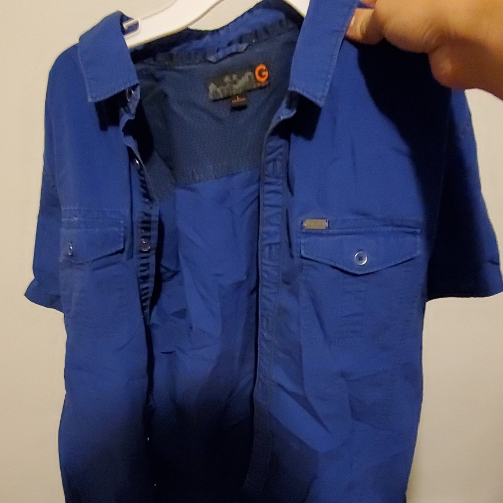 Dark Blue Shirt